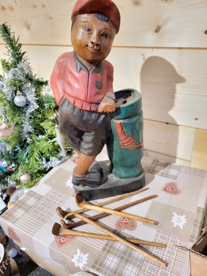 Figurine golf bois - photo numéro 8