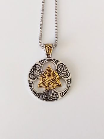 Chaîne + pendentif celtique