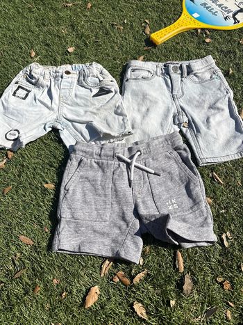 Lot de 3 shorts en 3 ans