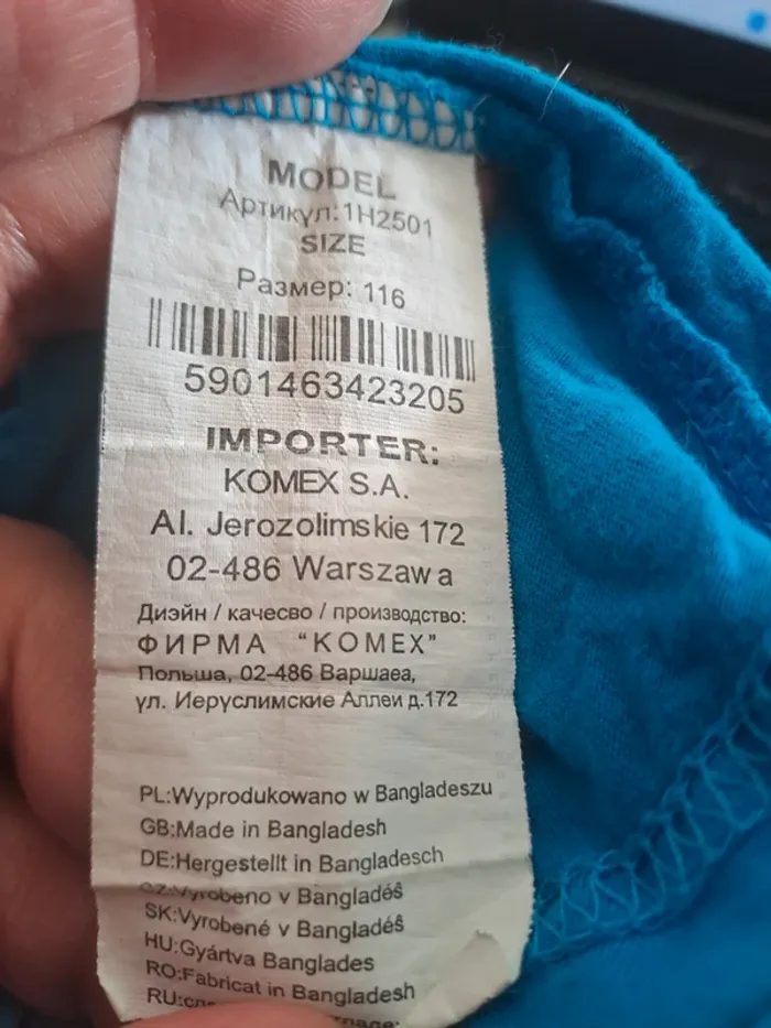 Tee shirt manches longues brodé salamandre garçon marque Basic taille 6 ans - photo numéro 4