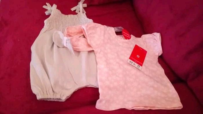 Ensemble lulu castagnette 3 mois neuf