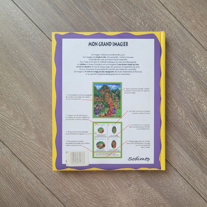 Livre Mon grand Imagier. Les pays du monde. Édition Sodimep - photo numéro 5