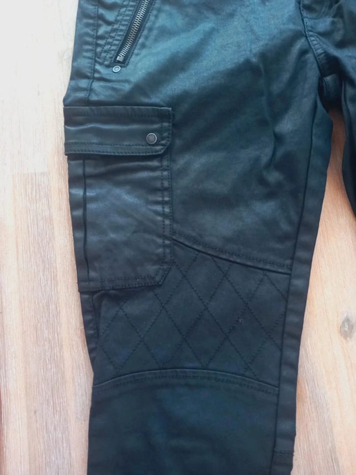 Pantalon noir Teddy Smith – Style biker/cargo – W31 (équiv. 40 FR) - photo numéro 3
