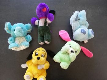 Lot de 5 peluches