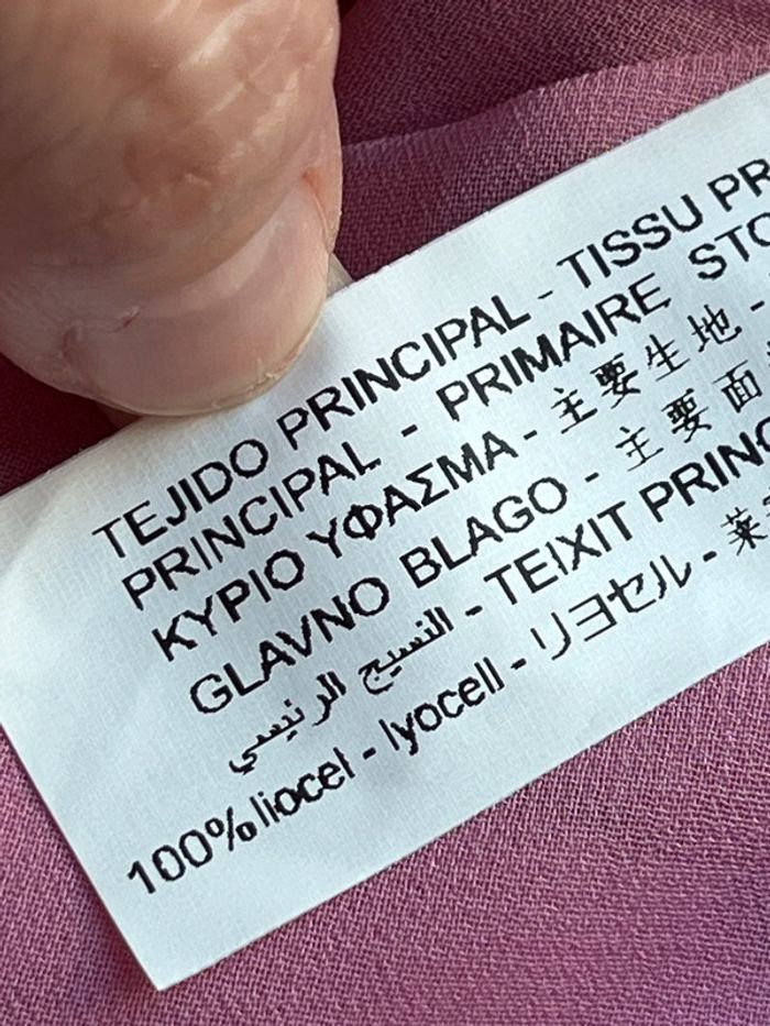 Robe cintrée rose Zara S neuve - photo numéro 9