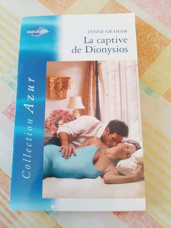 Livre harlequin la captive de dionysios