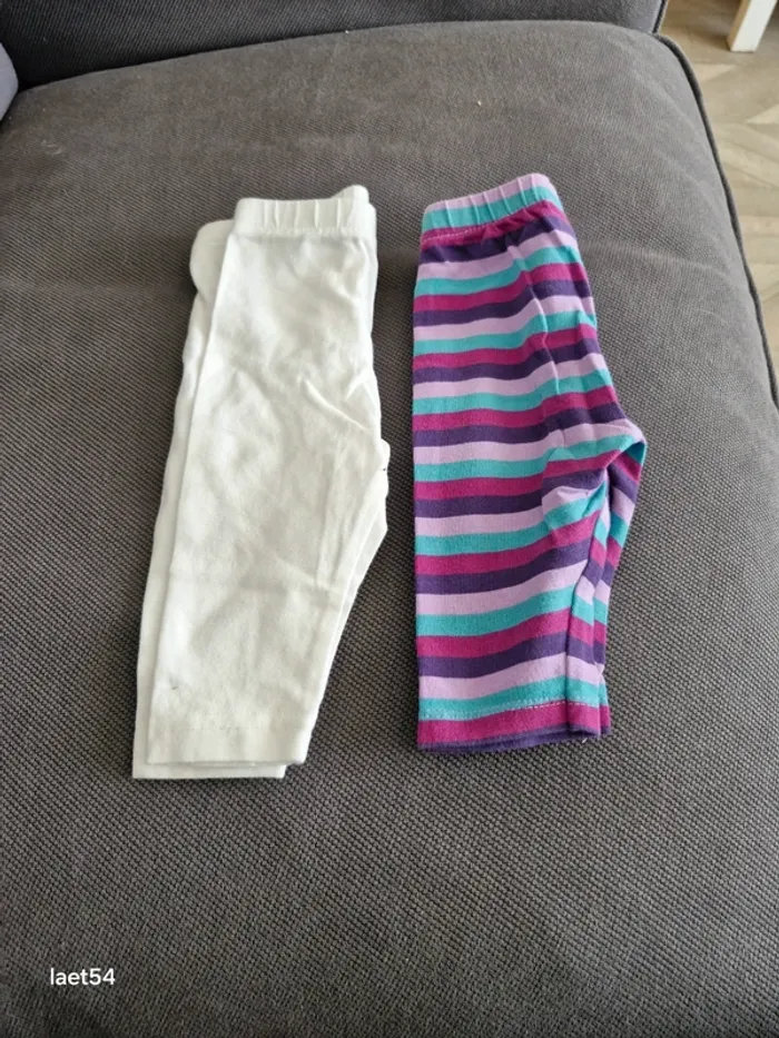 Lot de 2 leggings
