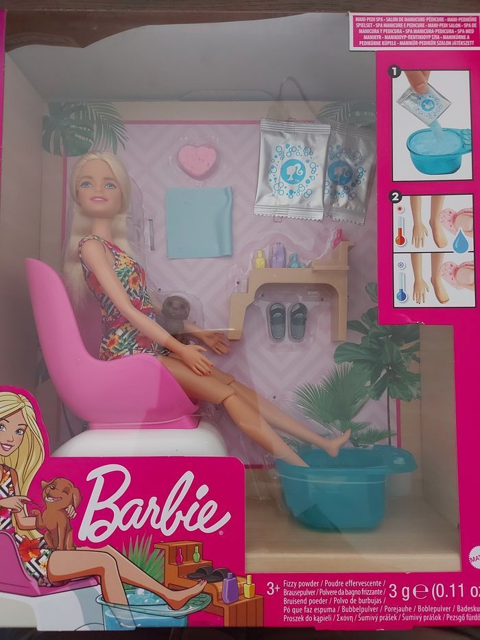 Spa manucure pédicures BARBIE