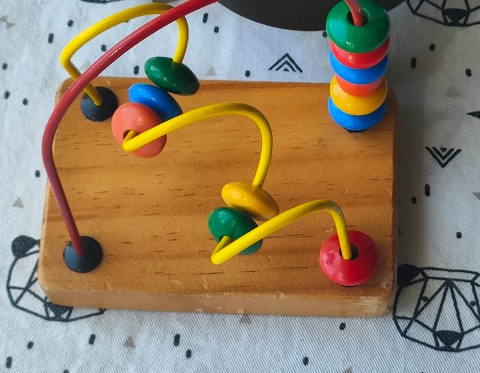Petit boulier en bois - photo numéro 2
