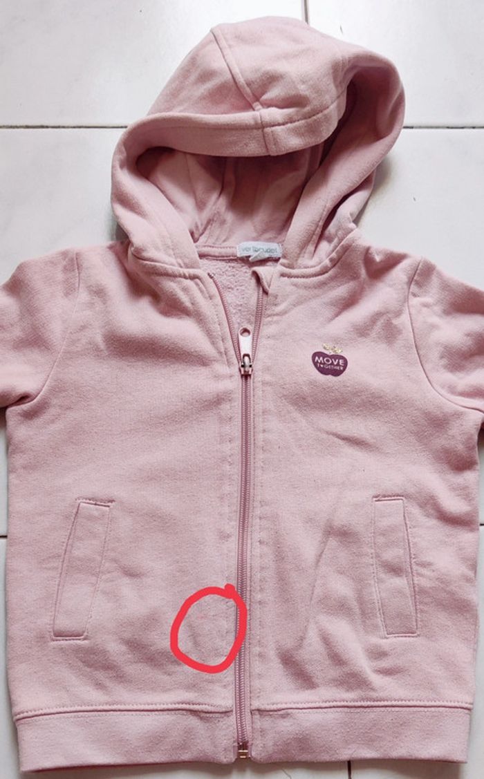 Veste rose Vert baudet 4 ans - photo numéro 2