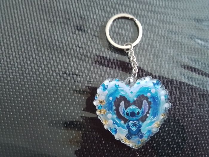 Porté clefs stitch - photo numéro 2