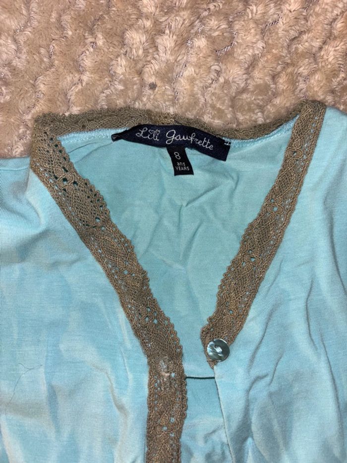 Lot 2 pièces Lili Gaufrette – top et gilet - photo numéro 5