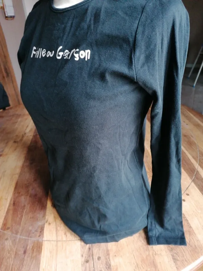 Tee shirt manches longues grossesse 34/36 - photo numéro 3