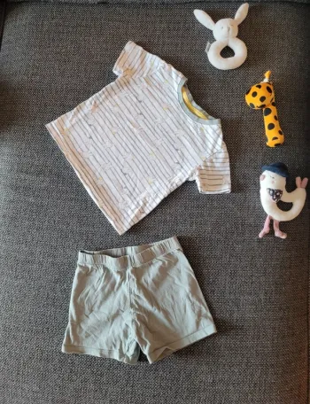 Pyjama été fille 2 pièces 3-4 ans