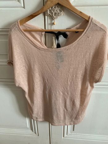 Tee shirt rose pale Pimkie