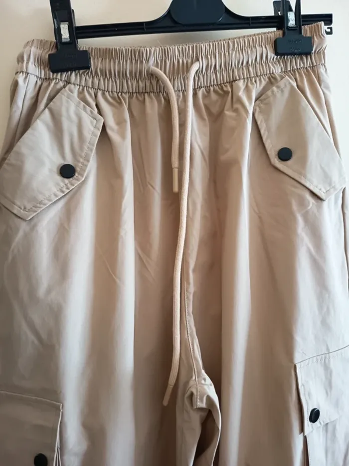 Pantalon cargo femme. Miss bon fashion jeans (A216) - photo numéro 2