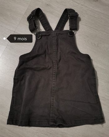 Salopette jupe fille 9 mois