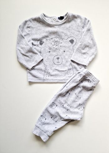 Kiabi - Pyjama 2 pièces en velours (12 mois)