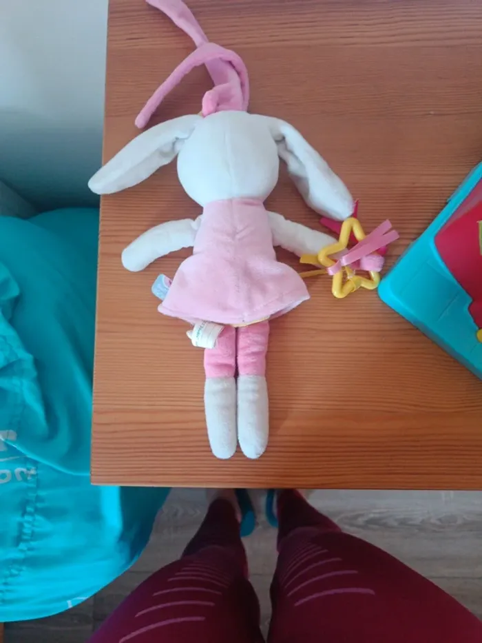 Doudou ballerine rose - photo numéro 2