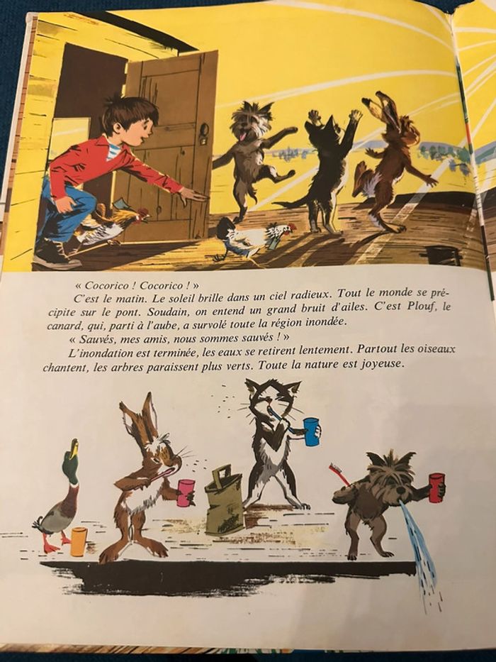 1966 Grands albums Hachette Fanfan et sa péniche livre bd ancien vintage - photo numéro 4