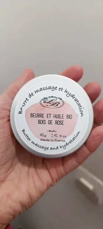 Beurre de massage hydratant