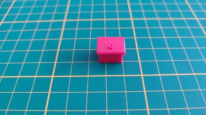 Hôtel rouge pièce détachée jeu de société Monopoly parties rapides Hasbro #C25