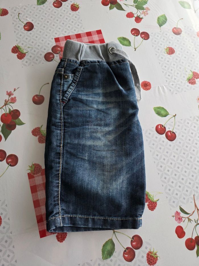 BERMUDA GARÇON EN JEANS 4ANS - photo numéro 4
