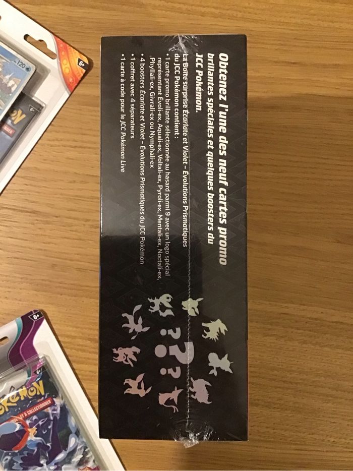 Lot items scellés cartes Pokémon étincelles déferlantes évolutions prismatiques couronne stellaire boosters - photo numéro 4