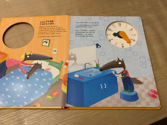 Apprendre à lire l’heure avec p’tit loup - photo numéro 2