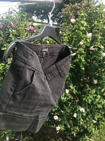 Short en jeans