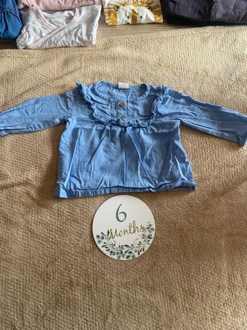 Blouse manches longues 6 mois
