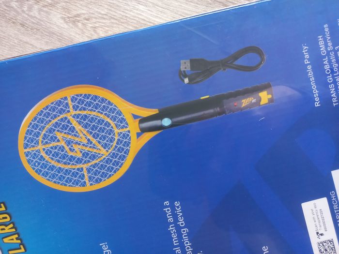 Lot de 2 raquettes électriques anti insectes volants - photo numéro 4