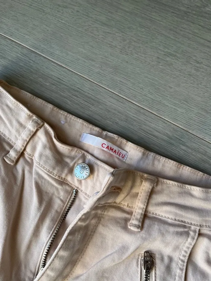 Pantalon cargo camaïeu femme 34 - photo numéro 2