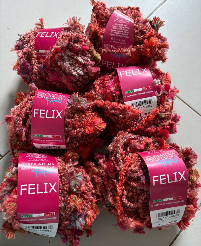Lot de 6 pelotes