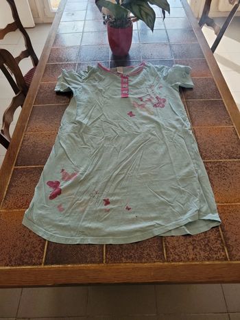 Chemise de nuit papillon