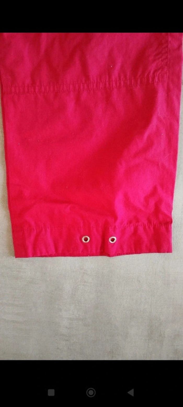 Pantalon rouge taille m avec poches alouette - photo numéro 7