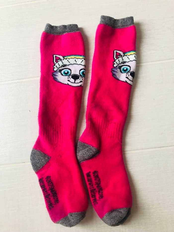 Paire de chaussettes montagne pour fille enfant