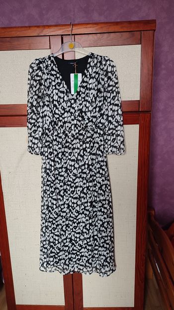 Robe longue léopard Bonobo taille 34 