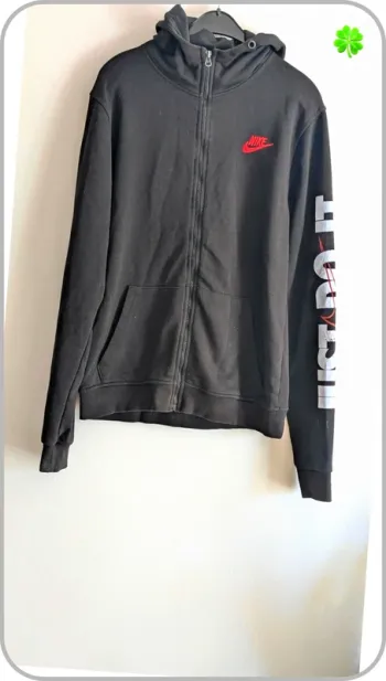 Sweat à capuche homme zippé N*ke XL