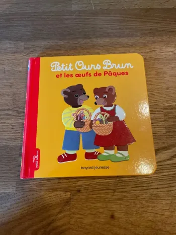 Livre Mon petit album Petit Ours brun et les œufs de Pâques