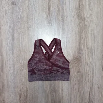 Brassière gymshark femme s Bordeaux rose