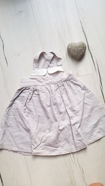 Robe cérémonie fille 18mois sergent major