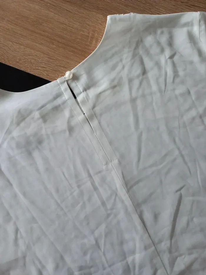Tee-shirt blanc femme T.50 - photo numéro 8