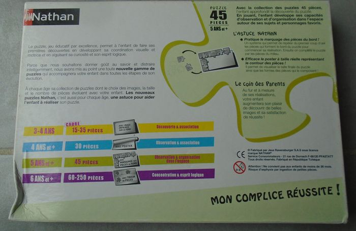 Beau puzzle "Les fées" de Disney 45 pièces - photo numéro 3