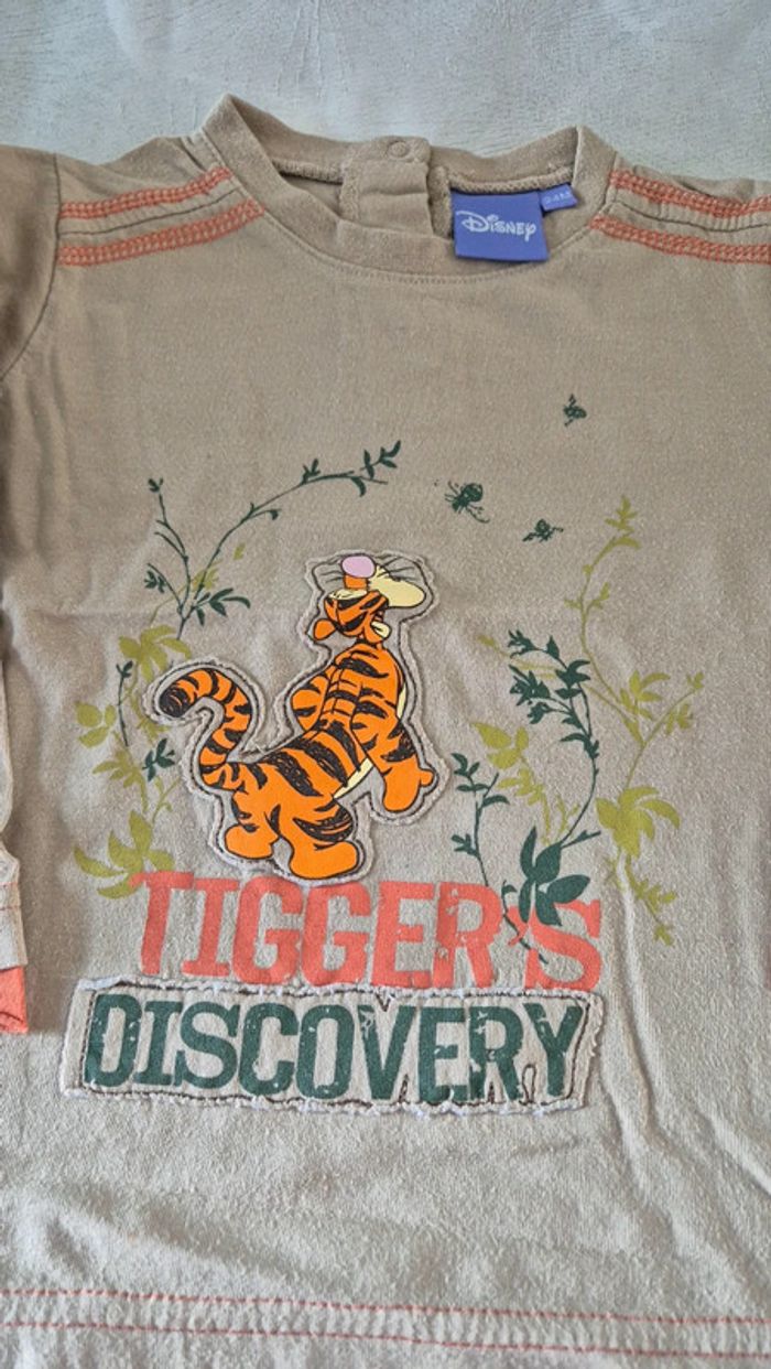 Tigrou disney Tee-shirt 24 mois - photo numéro 2