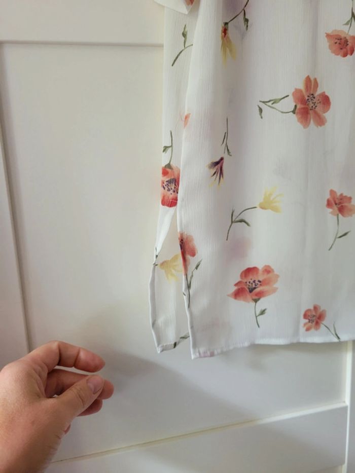 Blouse chemisier fleurit - photo numéro 5