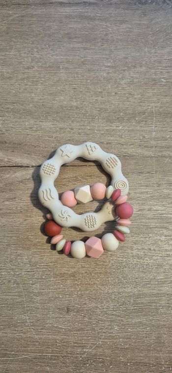 Anneaux de dentition en silicone