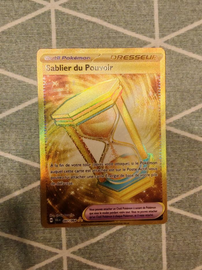 Carte pokémon gold sablier du pouvoir 097 fable nébuleuse - photo numéro 2