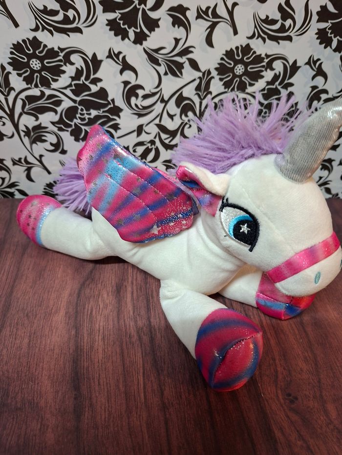 Peluche licorne choux bidou