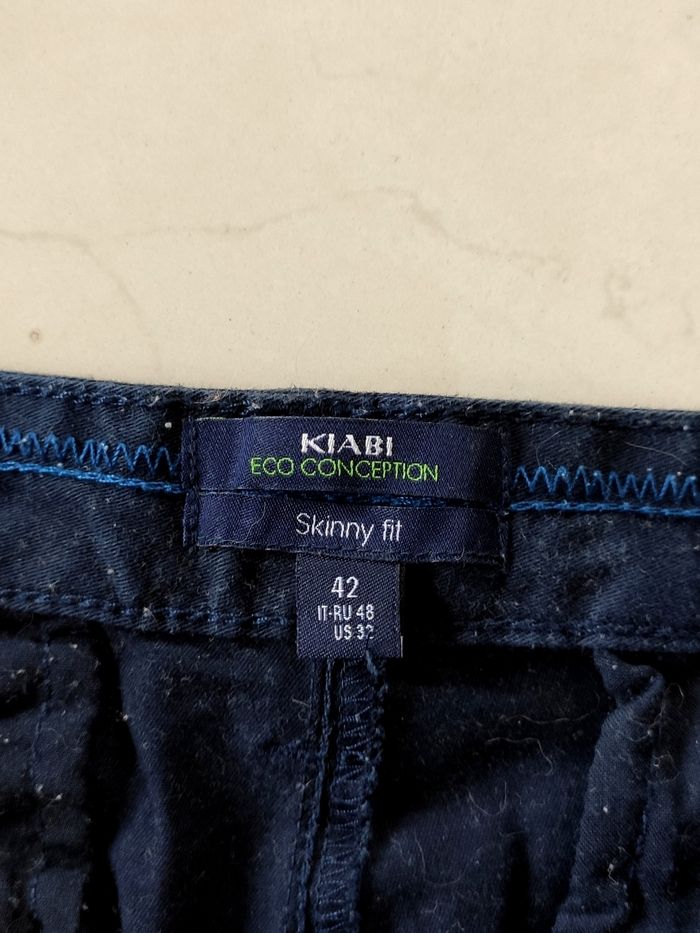 Pantalon bleu marine - photo numéro 2
